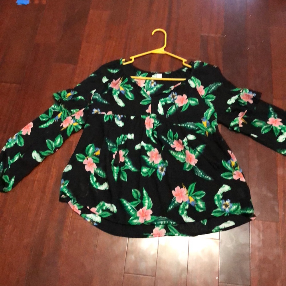 Light weight printed top
